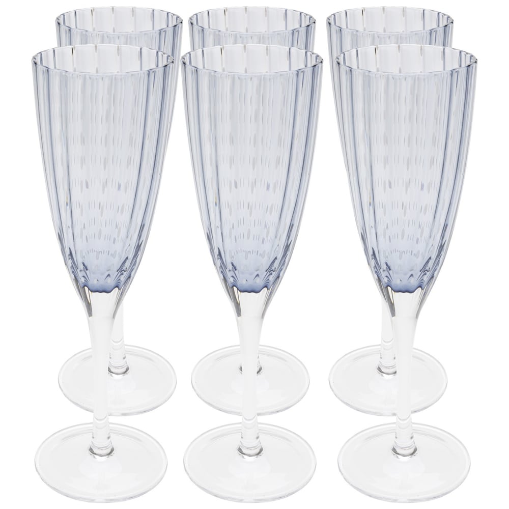 Lot de 6 flûte à champagne