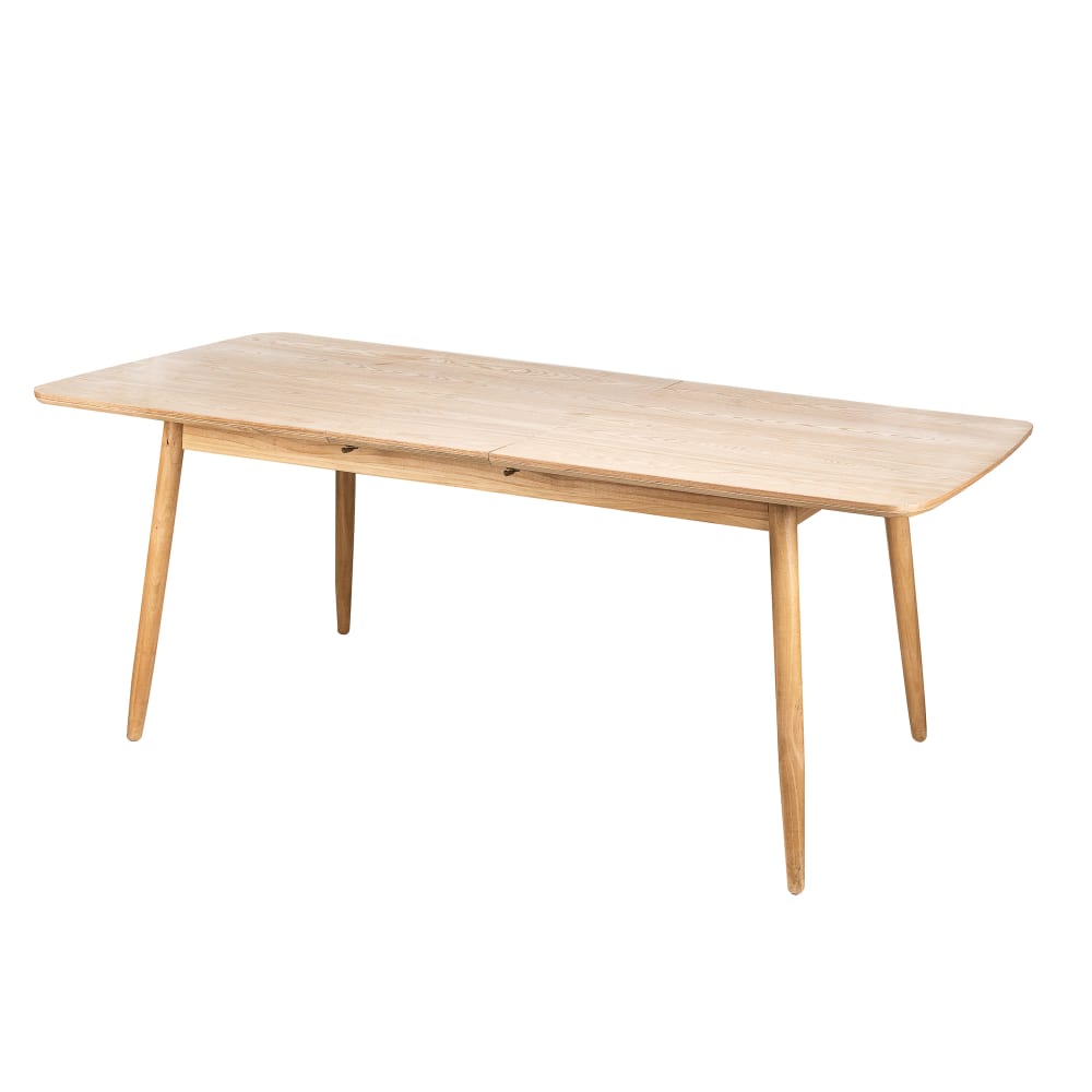 Table à manger (6-8) extensible et rectangulaire en bois massif
