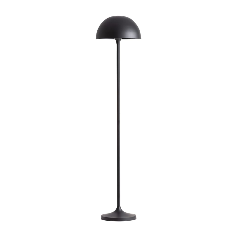 Lampe haute en fer noir mate en 36x36x158 cm
