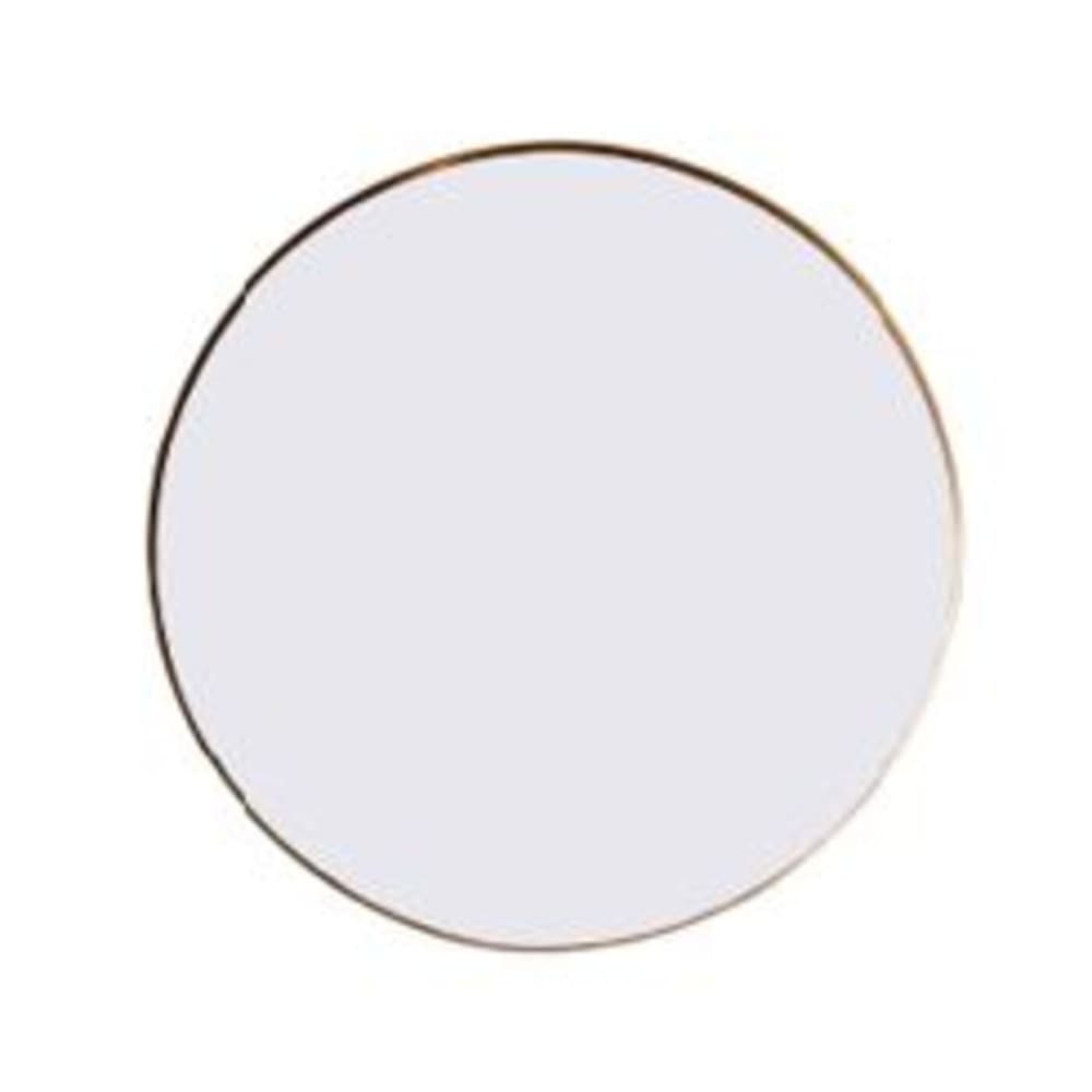 Kare Design Spiegel mit Rahmen aus Stahl, gold, D90cm style modern - Stahl