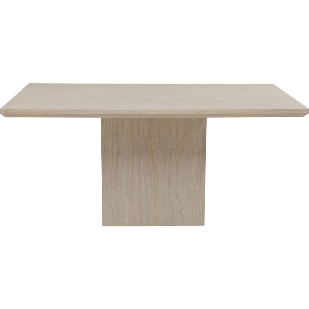 Table à manger 6 personnes imitation pierre l160