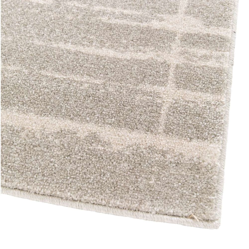 Tapis moderne abstrait gris beige 120x170 — vue 4