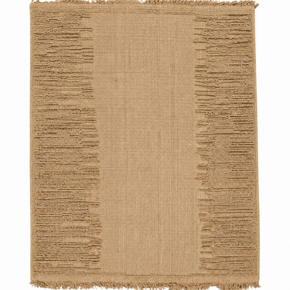 Tapis en jute naturel - artisanal