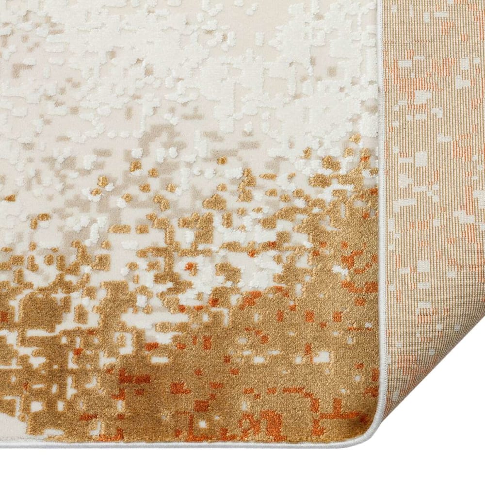 Tapis moderne abstrait beige/terra 120x180 — vue 4