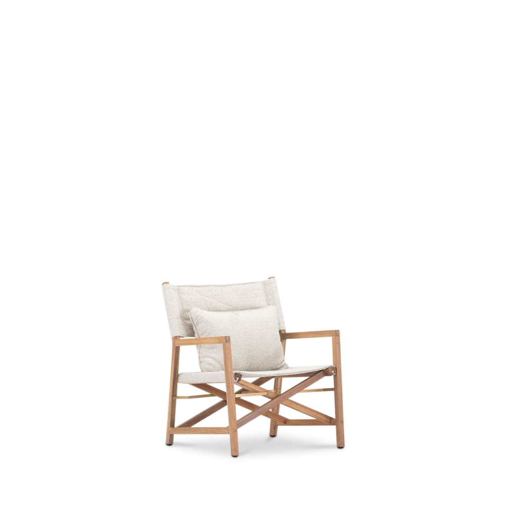 Fauteuil club beige