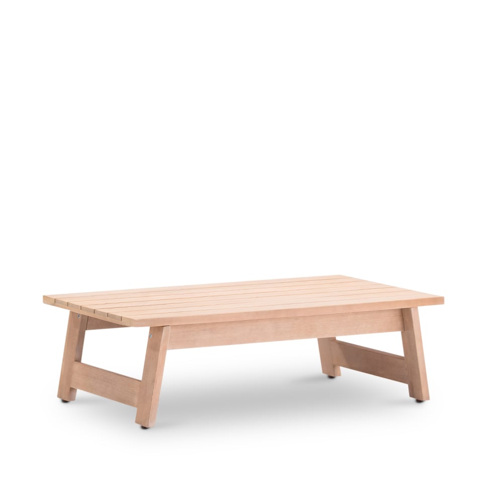 Table basse en bois 120x68cm