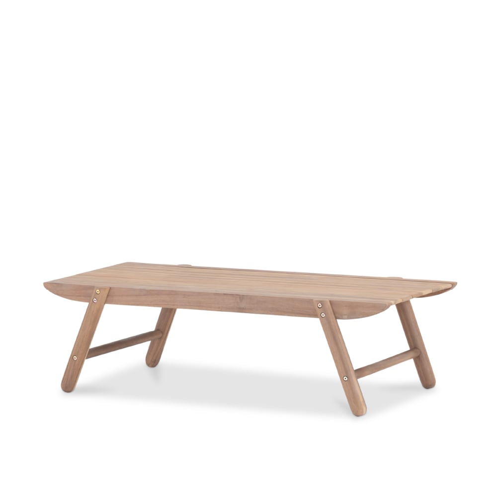 Table basse en bois 120x60cm