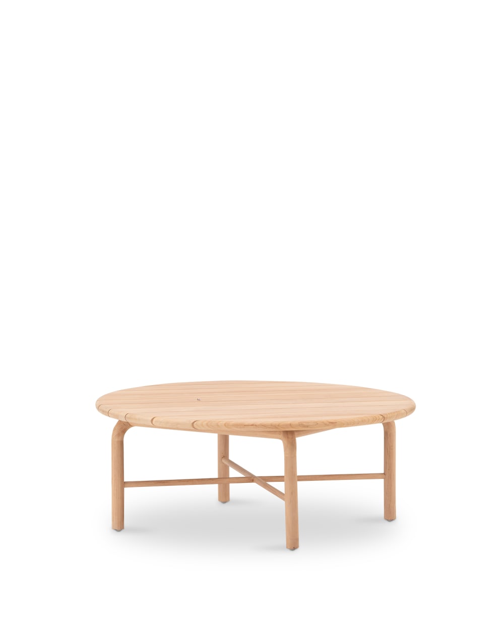 Table basse ronde 100cm en teck