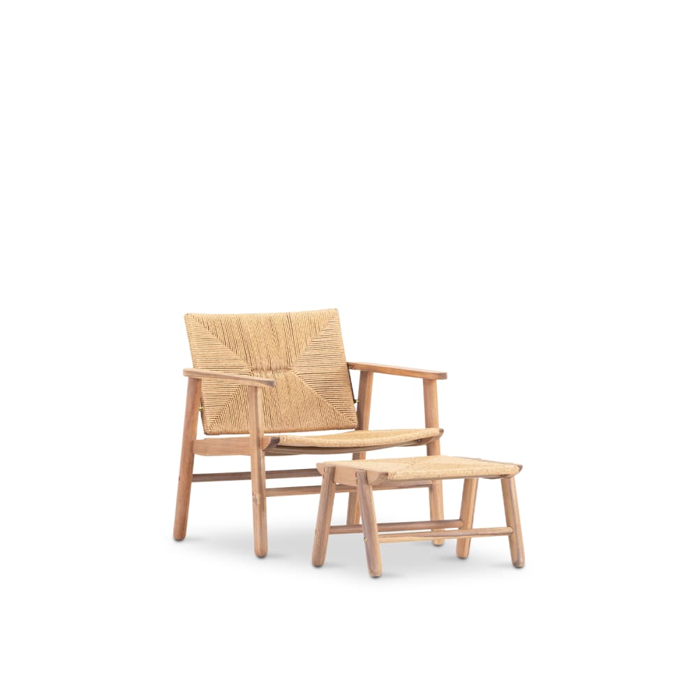 Fauteuil avec repose-pieds