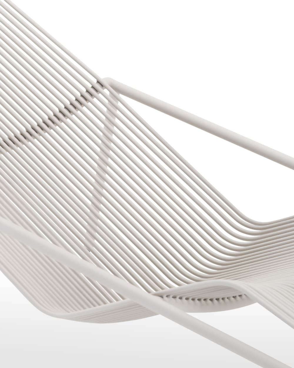 Stapelbar Gartenliege aus Aluminium beige - Maisons Du Monde
