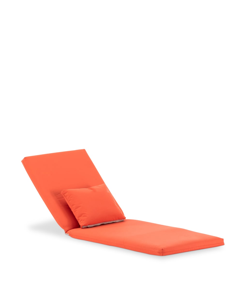Coussin de chaise longue imperméable en acrylique corail