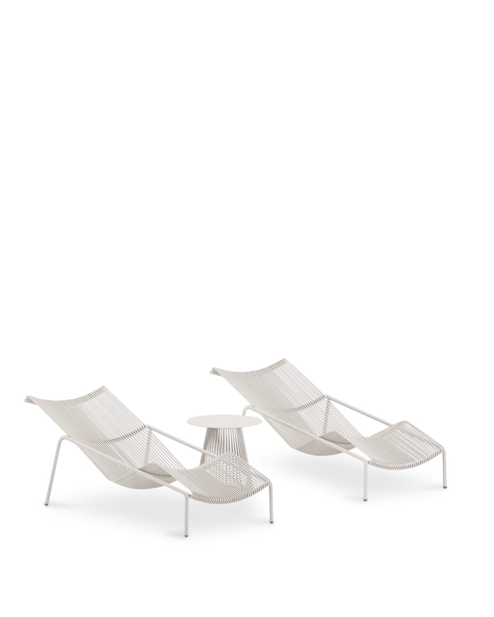 Lot de 2 Chaises longues