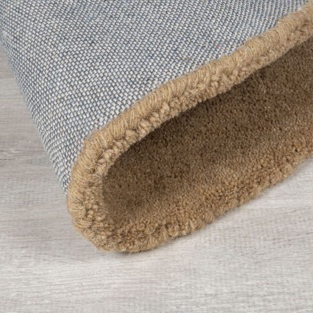 Tapis en laine grise, beige et marron 160x230cm — vue 4