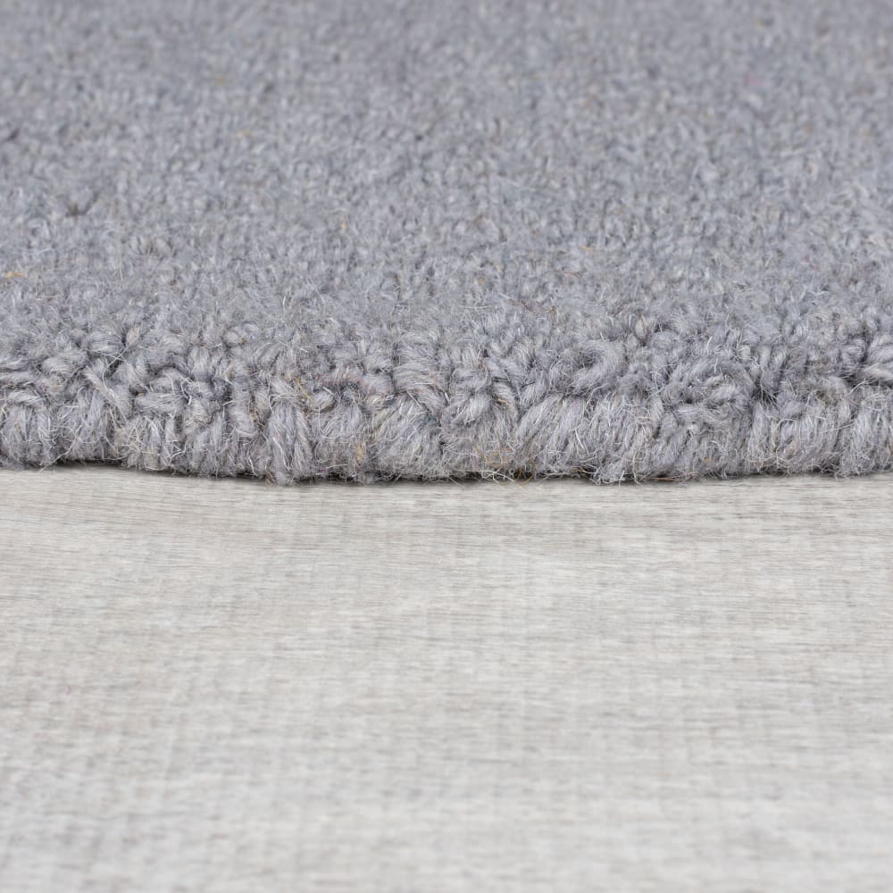 Tapis en laine bleue, jaune, terracotta et beige 160x230cm — vue 4