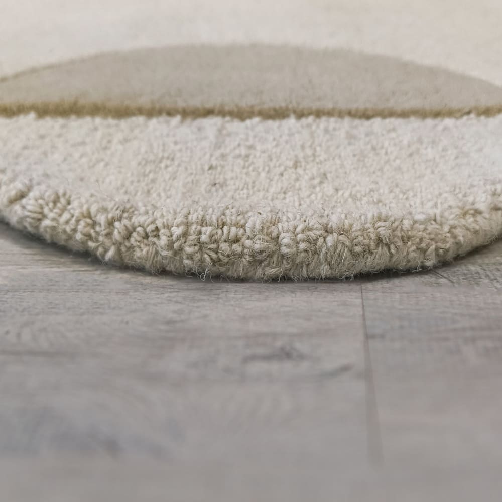 Tapis en laine beige 160x230cm — vue 4