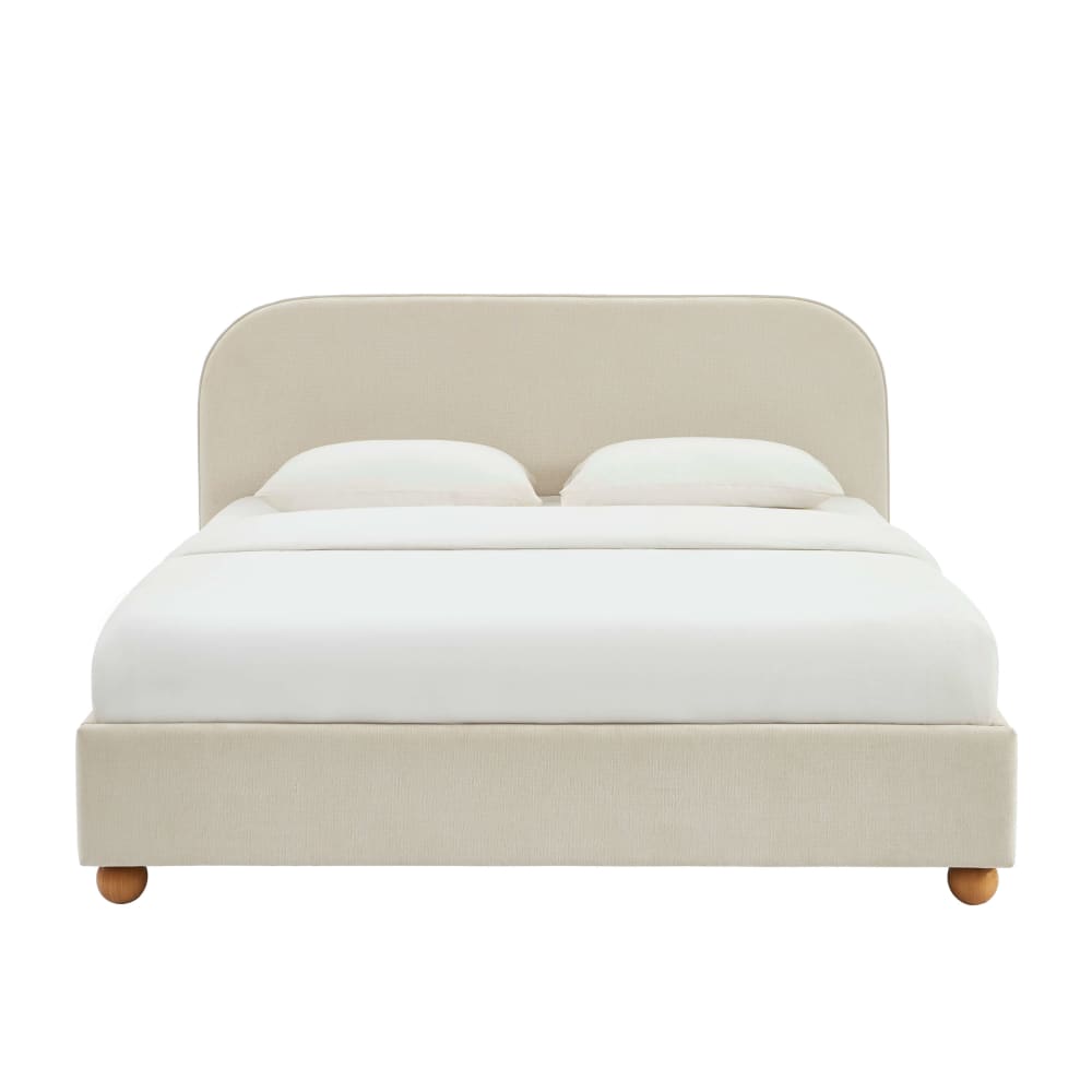 Lit coffre 180x200 tissu