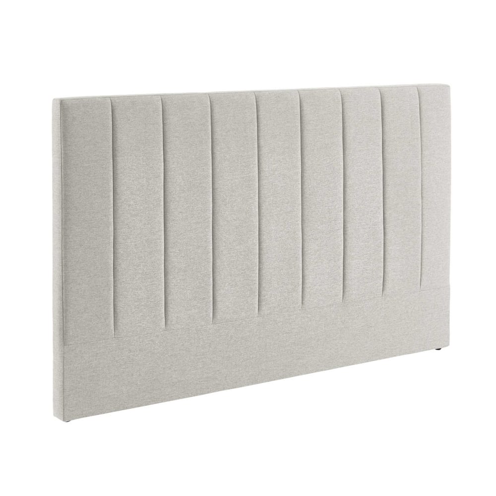 Kopfteil mit Stoffbezug hellgrau 170 cm - Maisons Du Monde