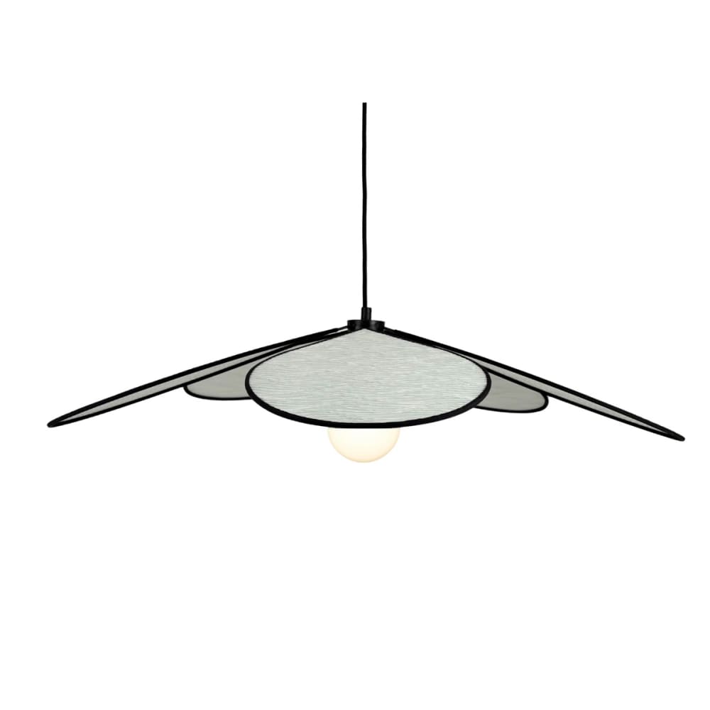 Suspension florale blanc D.80cm — vue 4