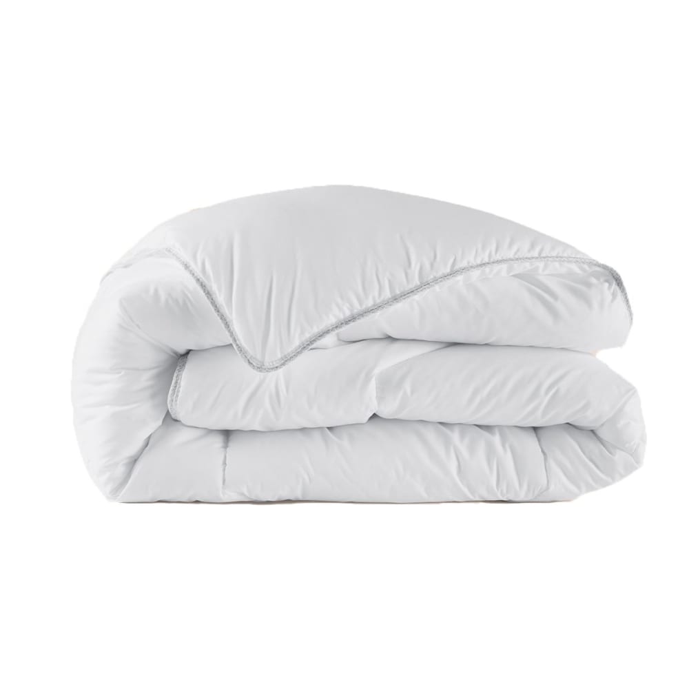 Couette edelweiss synthétique tempérée coton  240x220 cm