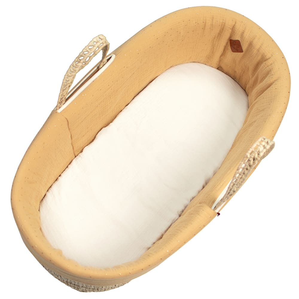 Habillage couffin bébé - camel