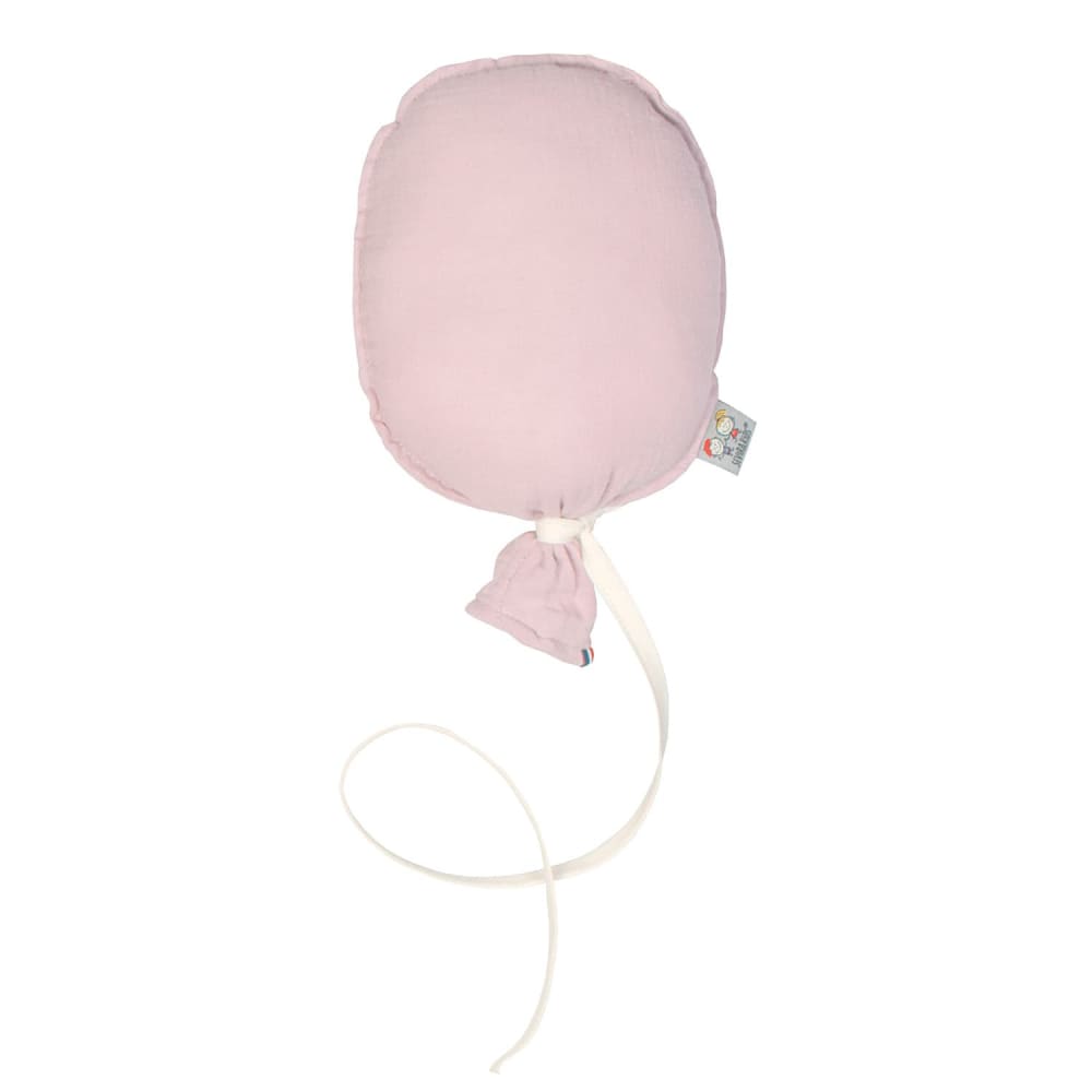 Ballon mural bébé gaze de coton rose 28 cm