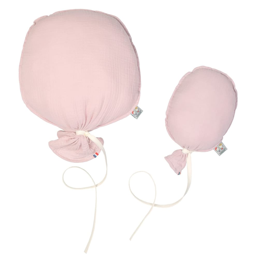 Dekorativer wandballon aus baumwollgaze - handgefertigt und