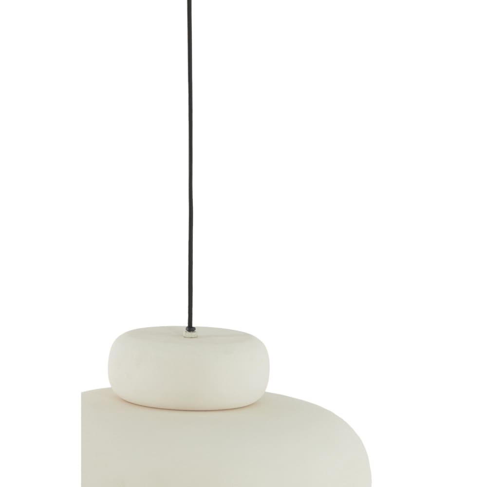Suspension métal crème mate ø39cm — vue 3