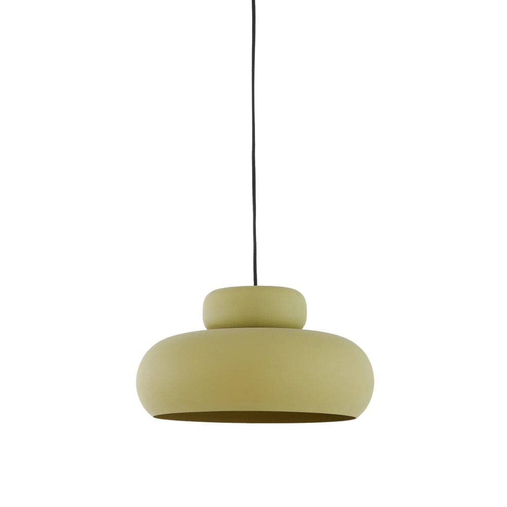 Light & Living Hängeleuchte aus Metall, olive, Ø39cm style modern Grün Metall