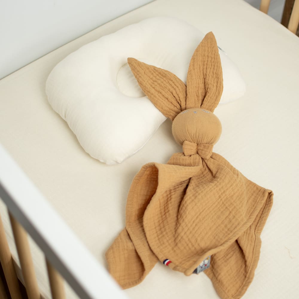 Ergonomisches nackenkissen aus baumwollgaze jeanne - Maisons Du
