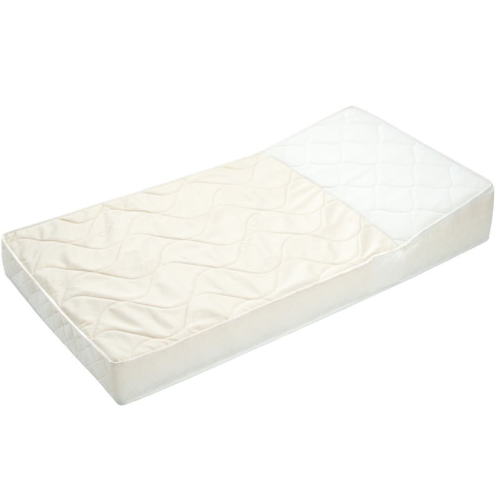Matelas bébé anti reflux en coton bio Écru 70x140 cm