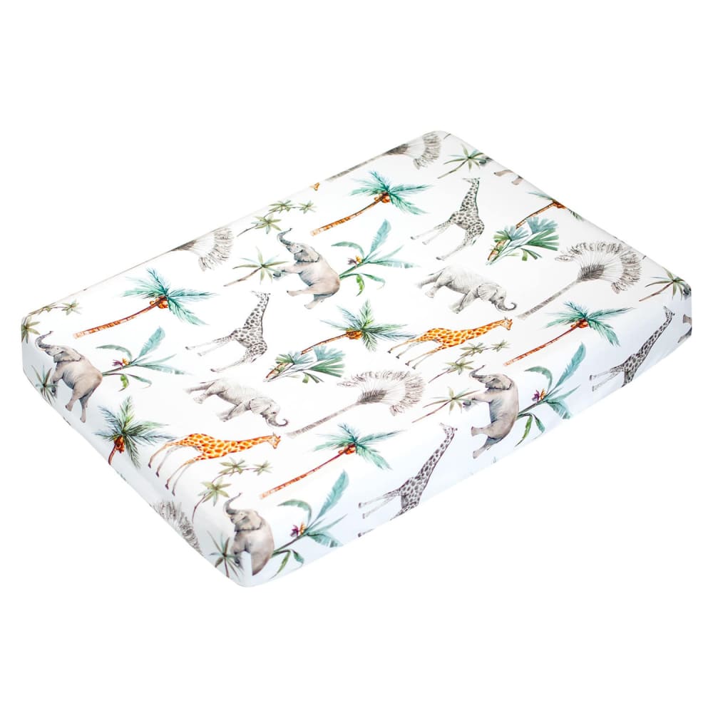 Housse matelas à langer bébé + tapis bambou Multicolore 70x50 cm - Maisons du Monde