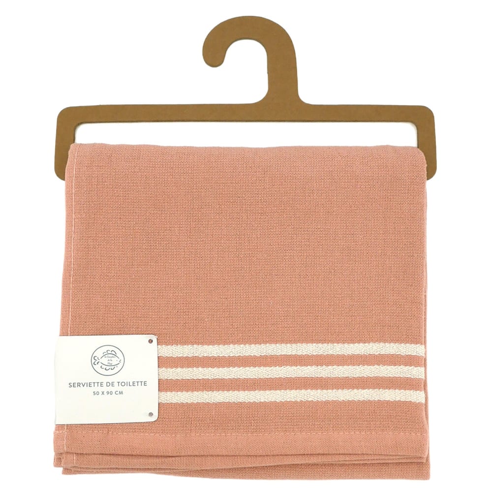 Serviette de toilette Miami rose 50x90cm 300g/m²