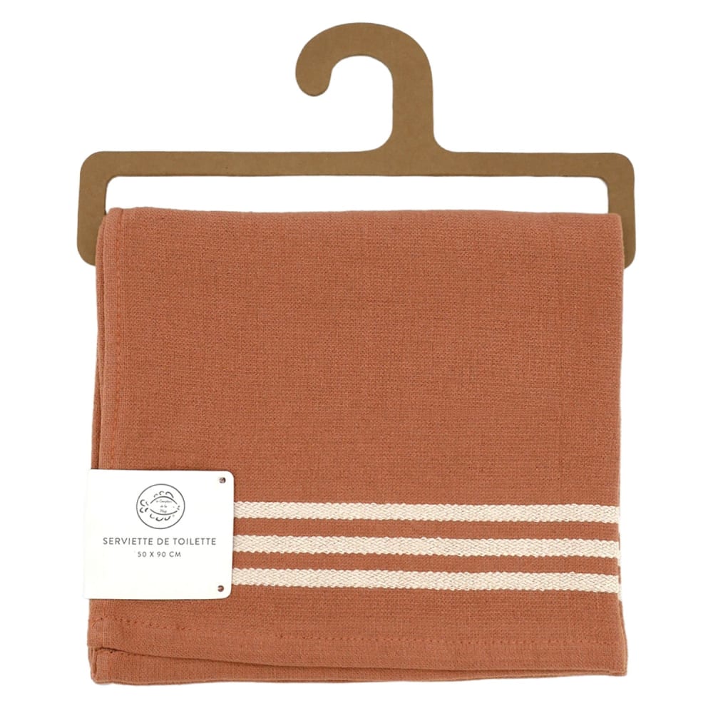 Serviette de toilette Miami sandstone 50x90cm 300g/m²