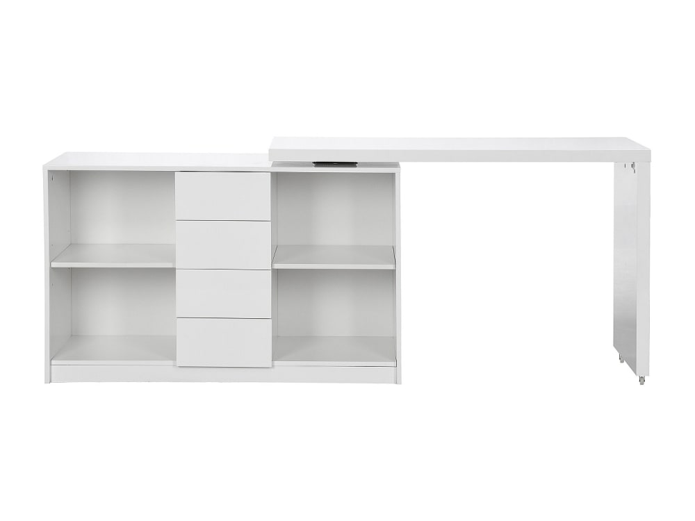 bureau extensible avec
