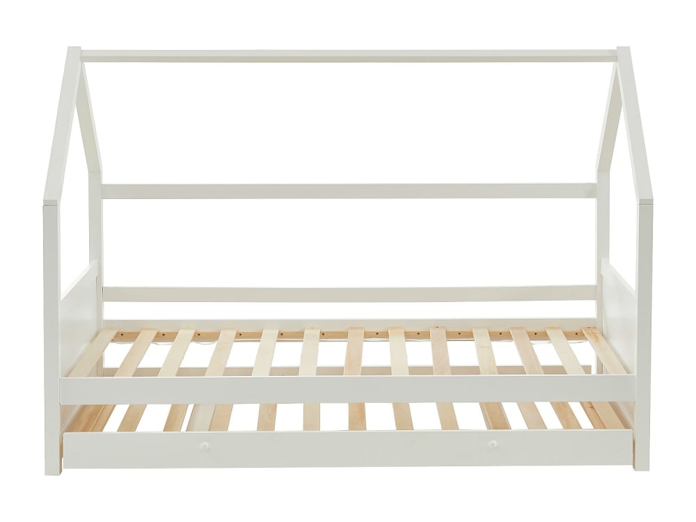 Lit cabane pin blanc 90 x 190