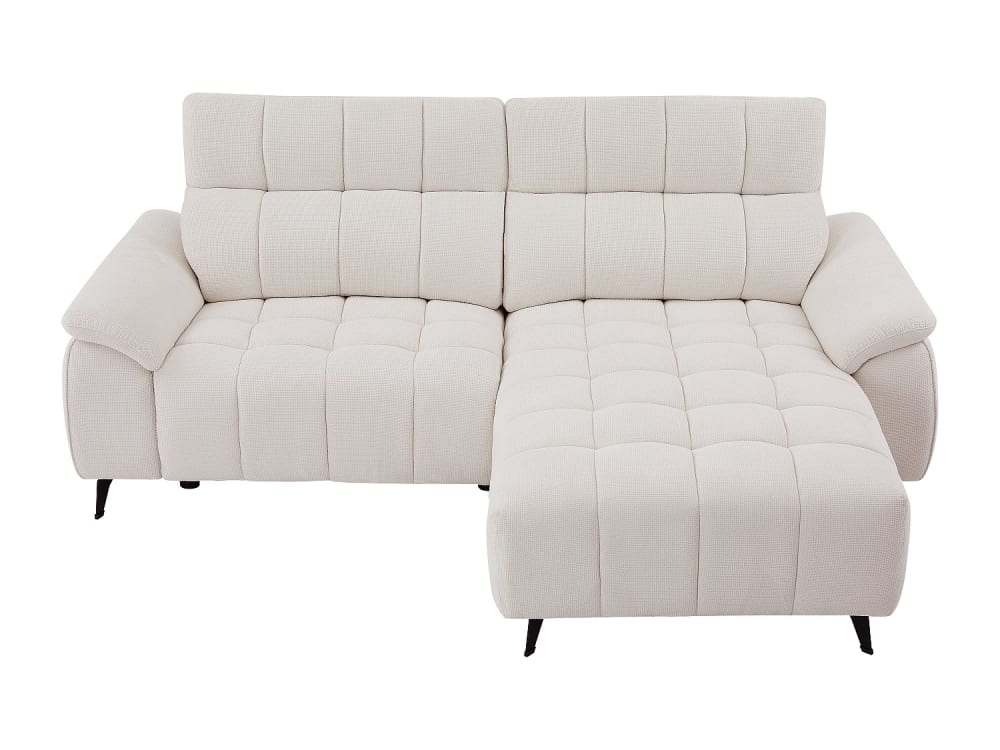 Canapé d'angle nylon 4 places beige
