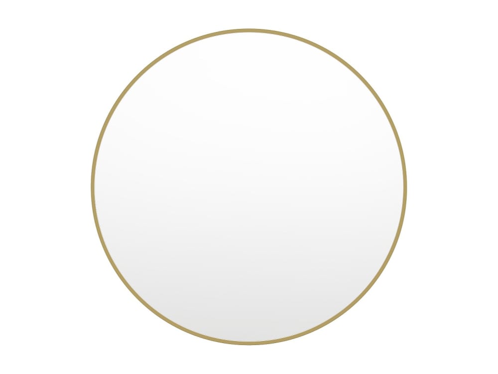 Miroir mural effet bois