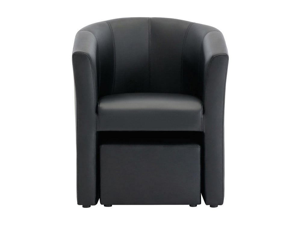 fauteuil droit simili