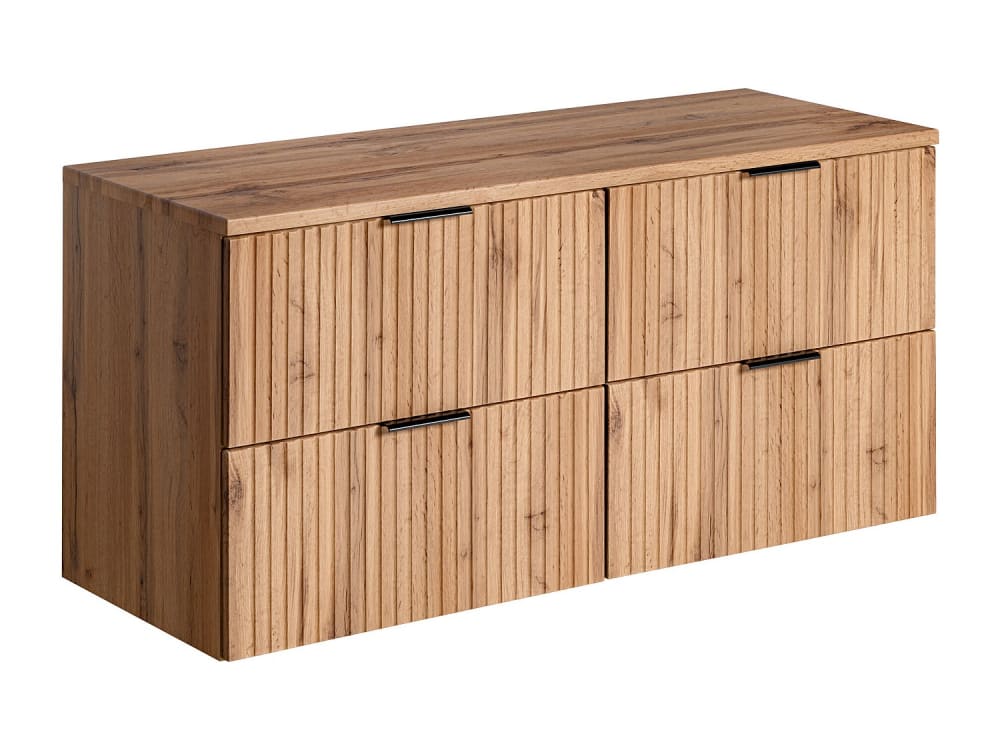 Meuble sous vasque effet