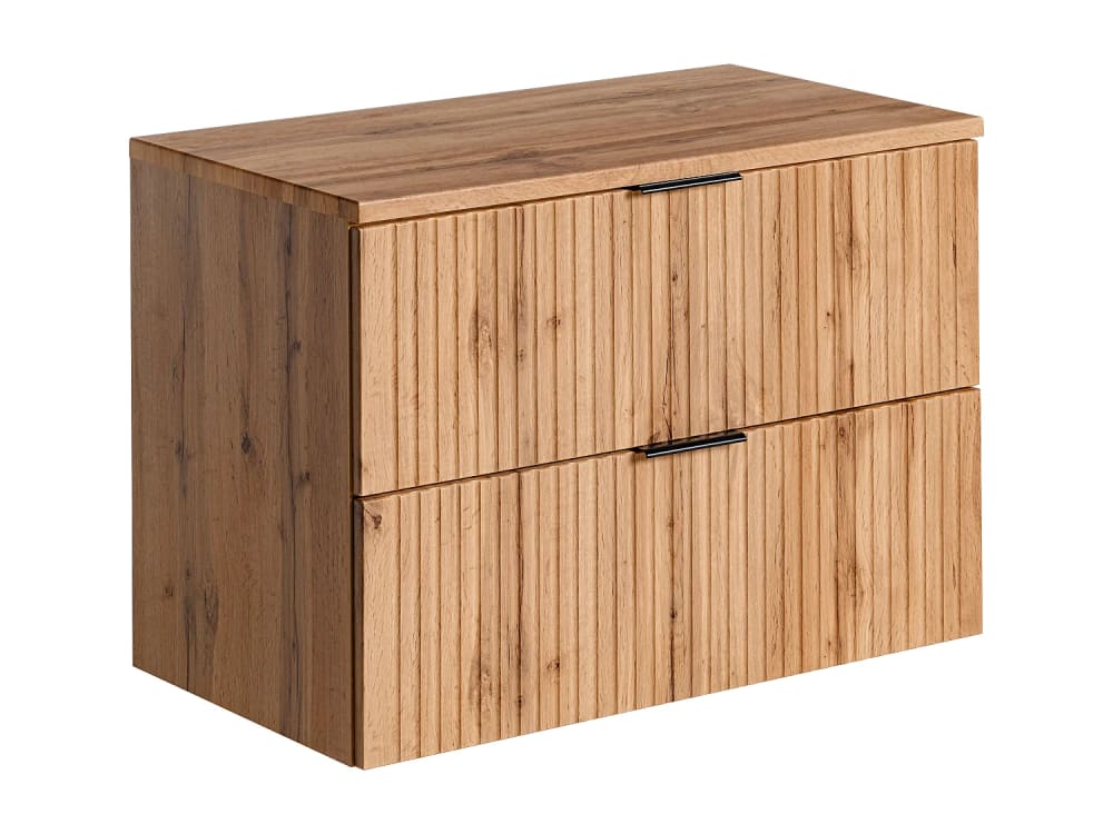 Meuble sous vasque effet