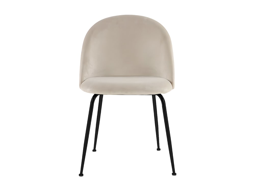 Lot de 2 chaises velours