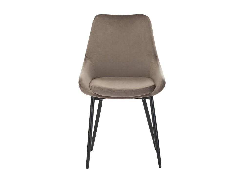 Lot de 2 chaises velours