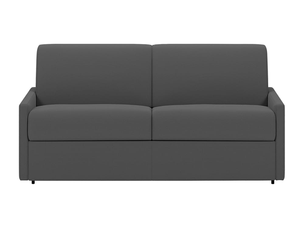 Canapé convertible polyester 4 places gris}