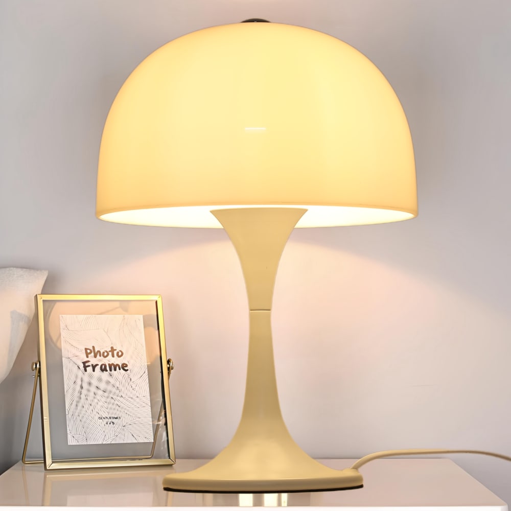 Lampe de table moderne 3 lumières G9, blanche 26x38cm — vue 3