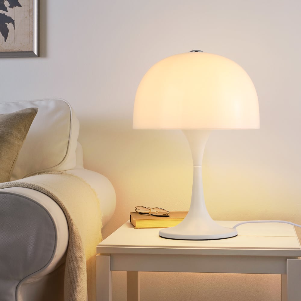 Lampe de table moderne 3 lumières G9, blanche 26x38cm — vue 4