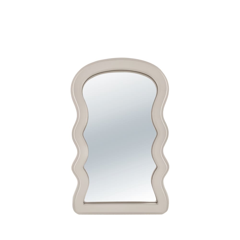 Miroir organique 32x50cm - Beige