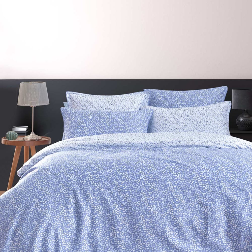 Hhousse de couette en - cobalt