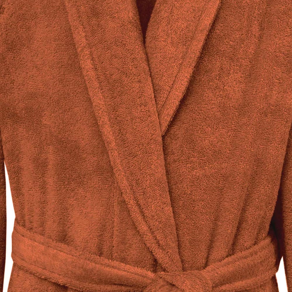 Peignoir éponge homme femme col châle 400 g/m² Auburn S - image 3