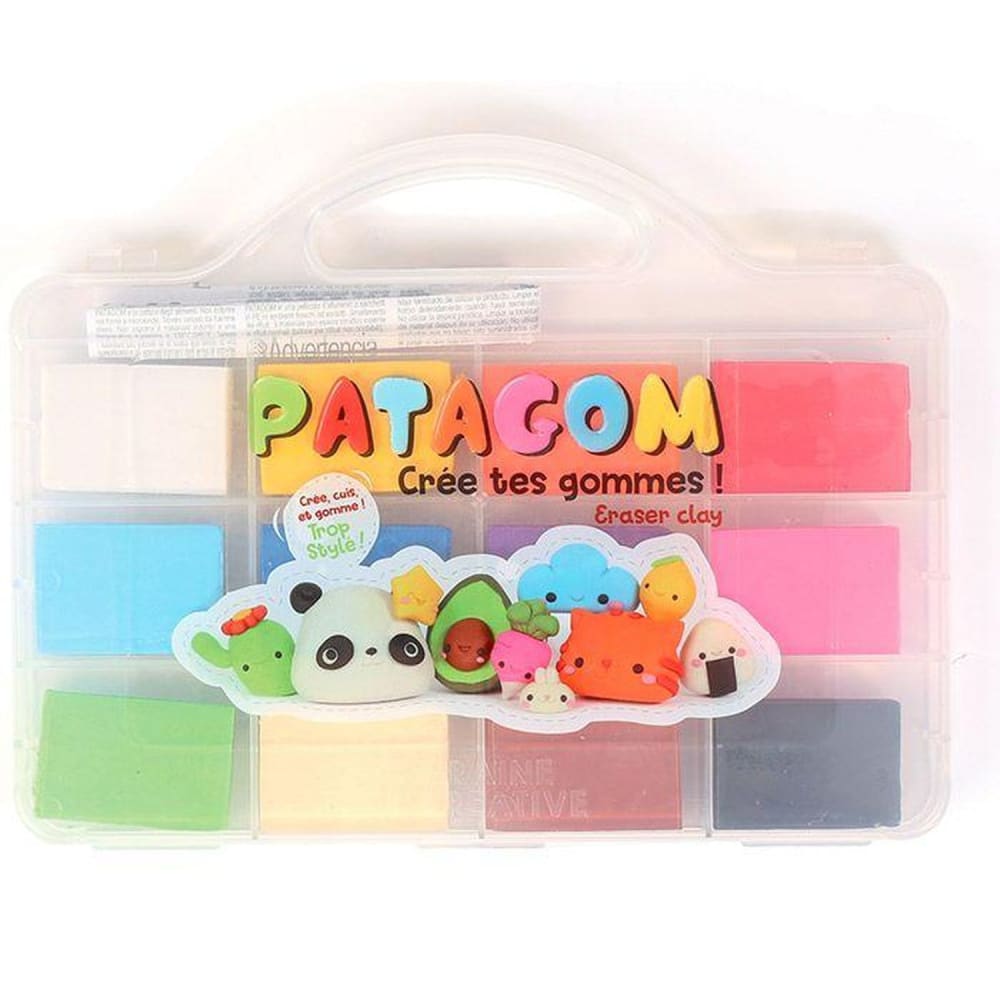 2 coffrets gomme à modeler Patagom 12 couleurs - Maisons du Monde