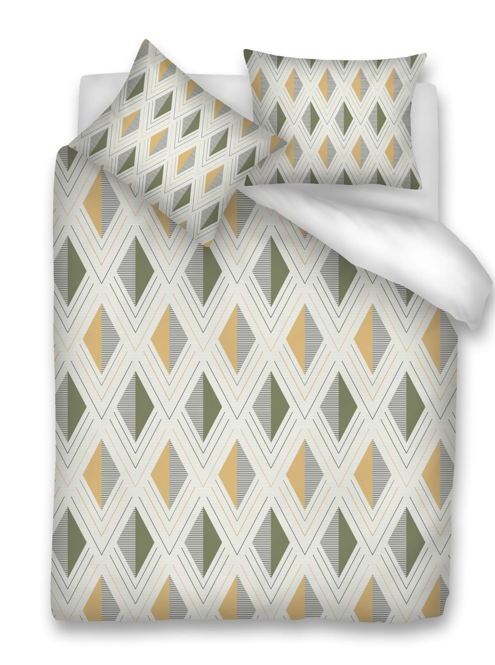 Parure housse de couette coton 120gr MARAO